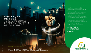 VAMOS, JUNTOS, CONTINUAR ESCREVENDO A HISTÓRIA DA CERBRANORTE?