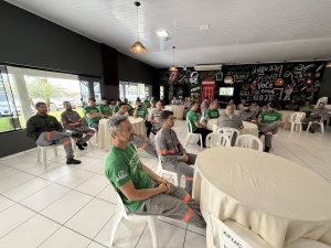 Cerbranorte realiza café especial em homenagem ao Dia do Eletricista