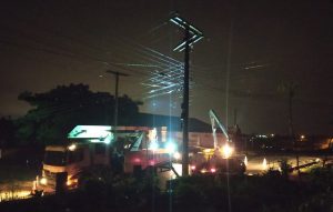 FALTA DE ENERGIA POR CONTA DA CHUVA FORTE