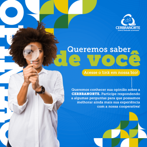 Queremos saber de você.