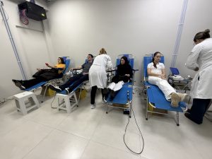 Semana ODS na Prática: Cerbranorte realiza coleta de sangue em parceria com o Hemosc