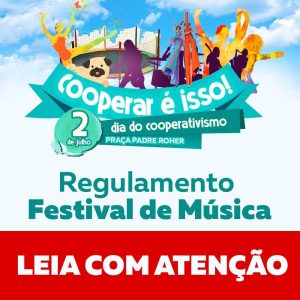 REGULAMENTO FESTIVAL MUSICAL