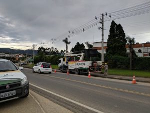 ROMPIMENTO DE CABO CAUSA INTERRUPÇÃO NO FORNECIMENTO