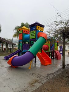 Cerbranorte revitaliza parquinho da Praça Ludgero Carlos Loch, em Rio Fortuna