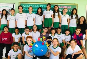 Dia do Planeta: estudantes ilustram como seria um mundo mais cooperativo e feliz