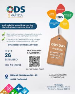 Cerbranorte participará nesta sexta do ODS Day 2025 em Gravatal
